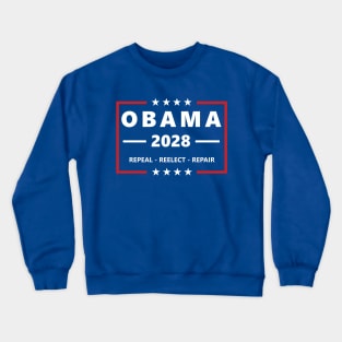 Obama 2028 Crewneck Sweatshirt